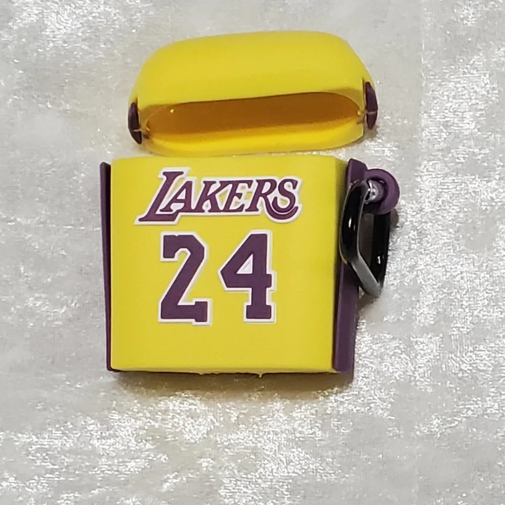 LAKERS Design Yellow Logo Case For Apple Air Pods